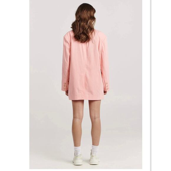 CHARLIE HOLIDAY ADDISON BLAZER - PINK PUNCH - Picture 12 of 12